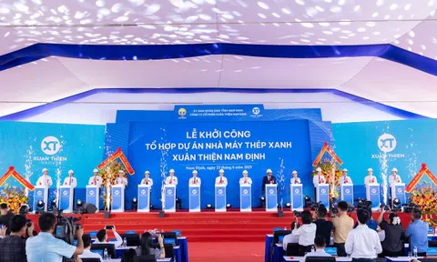 Khởi công dự án tổ hợp thép 98.000 tỷ đồng tại Nam Định