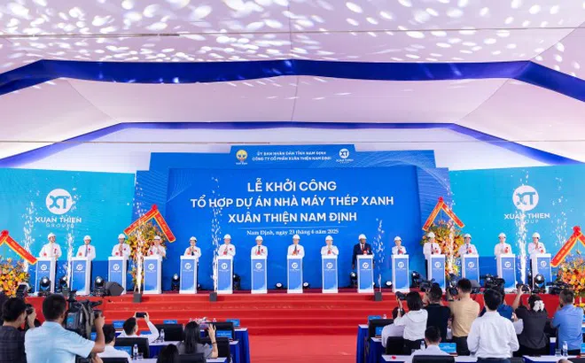 Khởi công dự án tổ hợp thép 98.000 tỷ đồng tại Nam Định